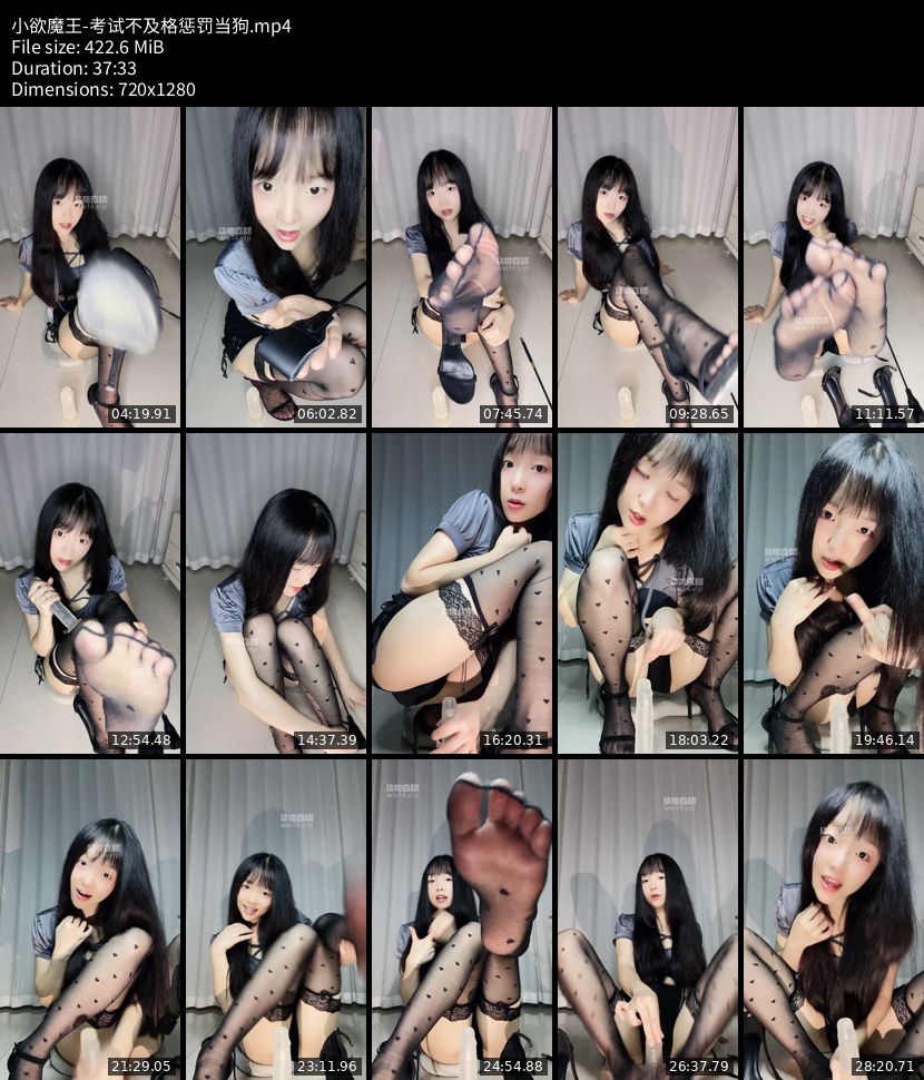 小欲魔王 - 考试不及格惩罚当狗
