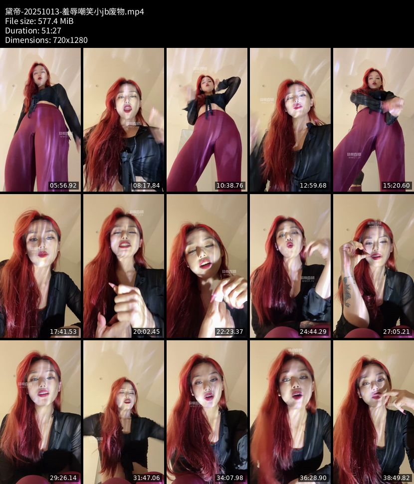 黛帝 - 羞辱嘲笑小jb废物