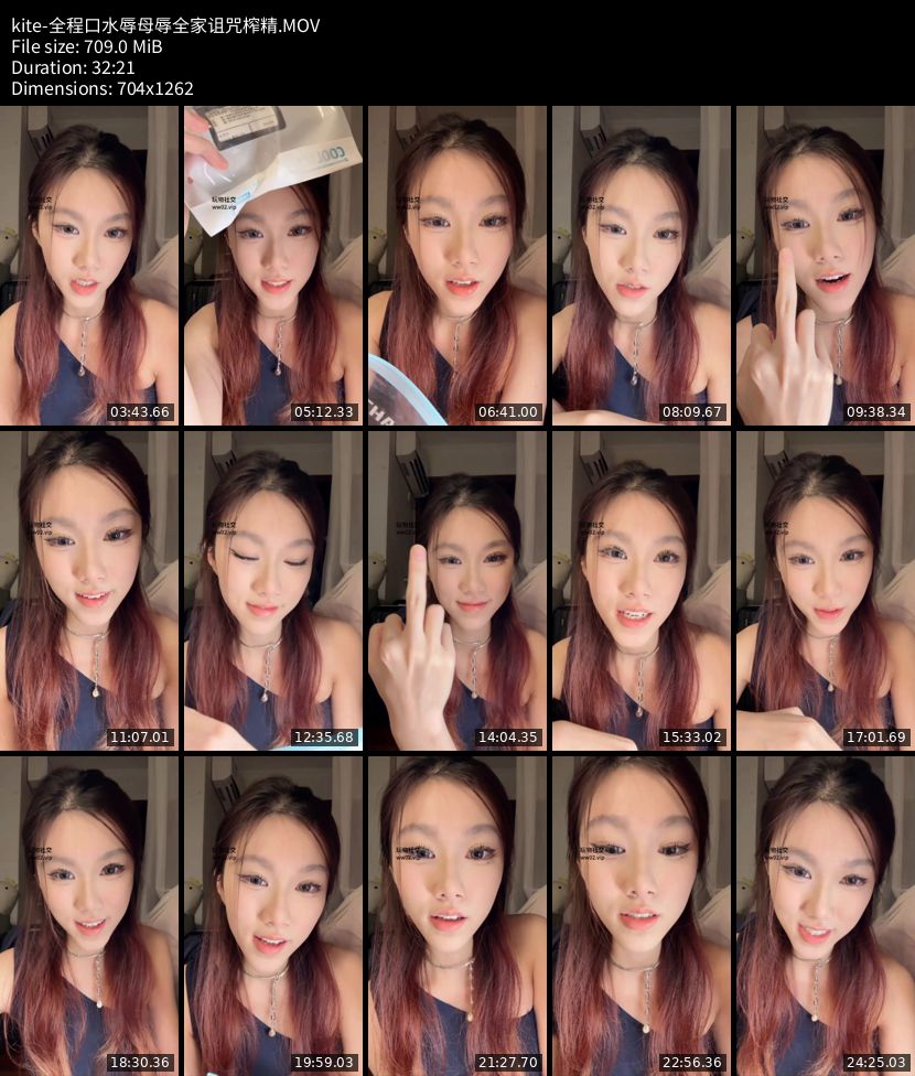 Kite - 全程口水辱母辱全家诅咒榨精