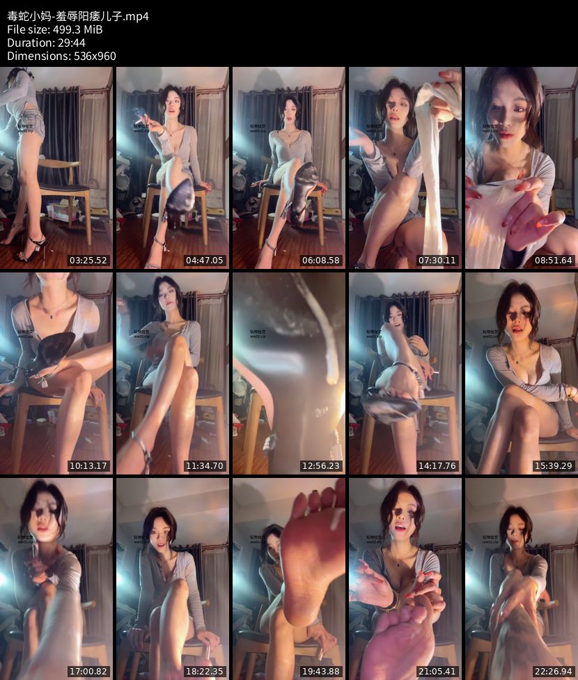 毒蛇小妈 - 羞辱阳痿儿子