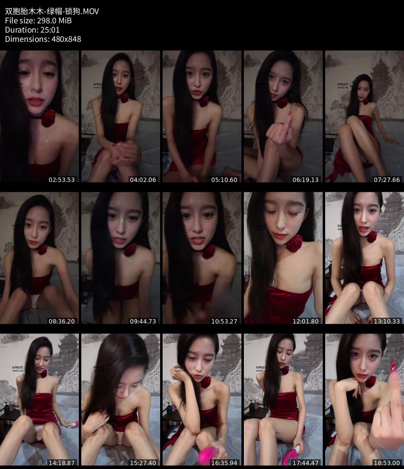 双胞胎木木 - 绿帽 锁狗