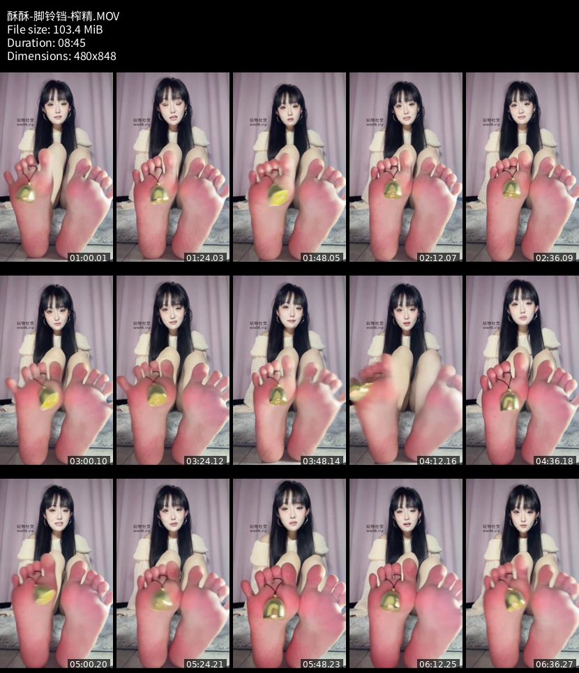 酥酥 - 脚铃铛🔔榨精