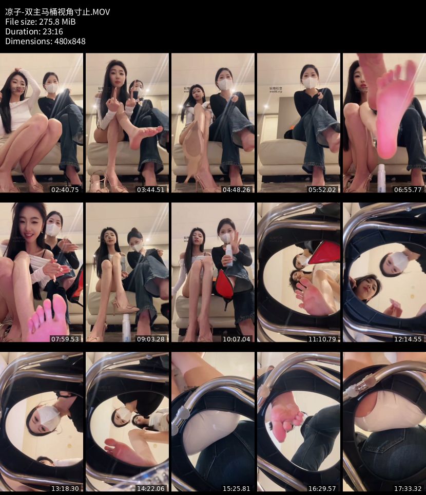 凉子 - 双主马桶视角寸止